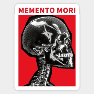 Skull Memento Mori Sticker